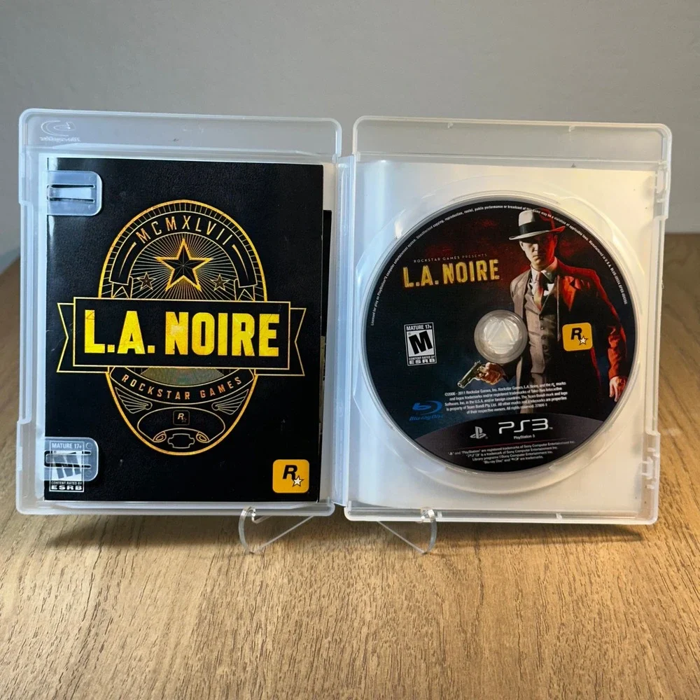 Rockstar Games L.A. Noire PS3 Sony PlayStation 3 Good Condition Action Thriller - Picture 2 of 8